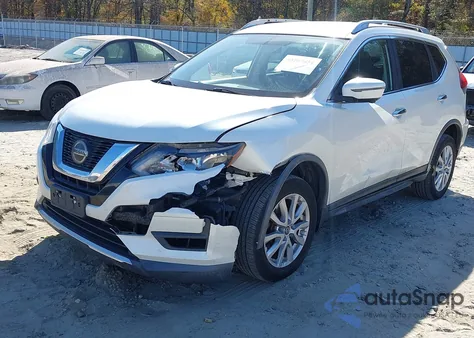 2018 Nissan Rogue Sv z USA, uszkodzony, nr VIN KNMAT2MV3JP619066